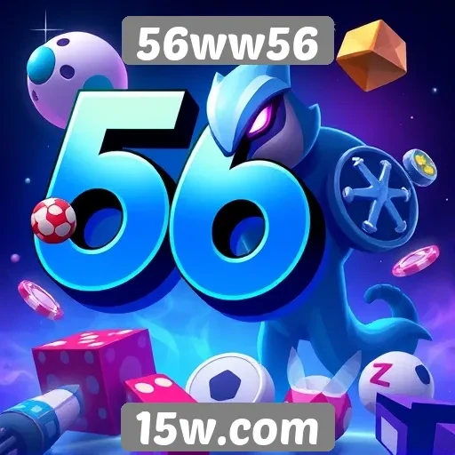 Diversidade de jogos disponíveis no 56ww56